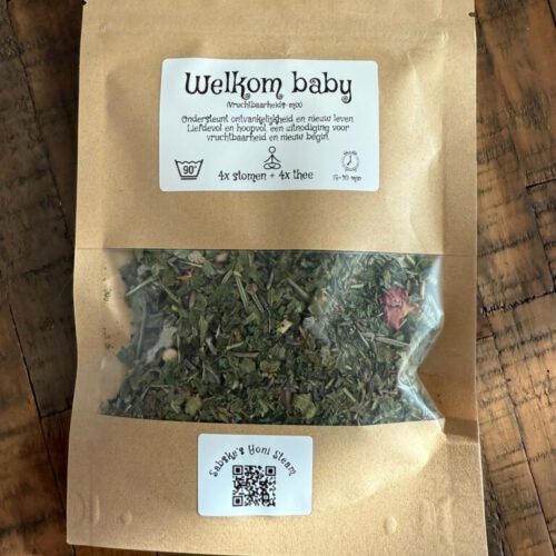 Welkom Baby (vruchtbaarheidsmix) Grootverpakking Sabske's Yoni Steam)